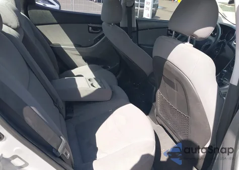 2014 Hyundai Elantra Se from USA, damaged, VIN 5NPDH4AE8EH522171